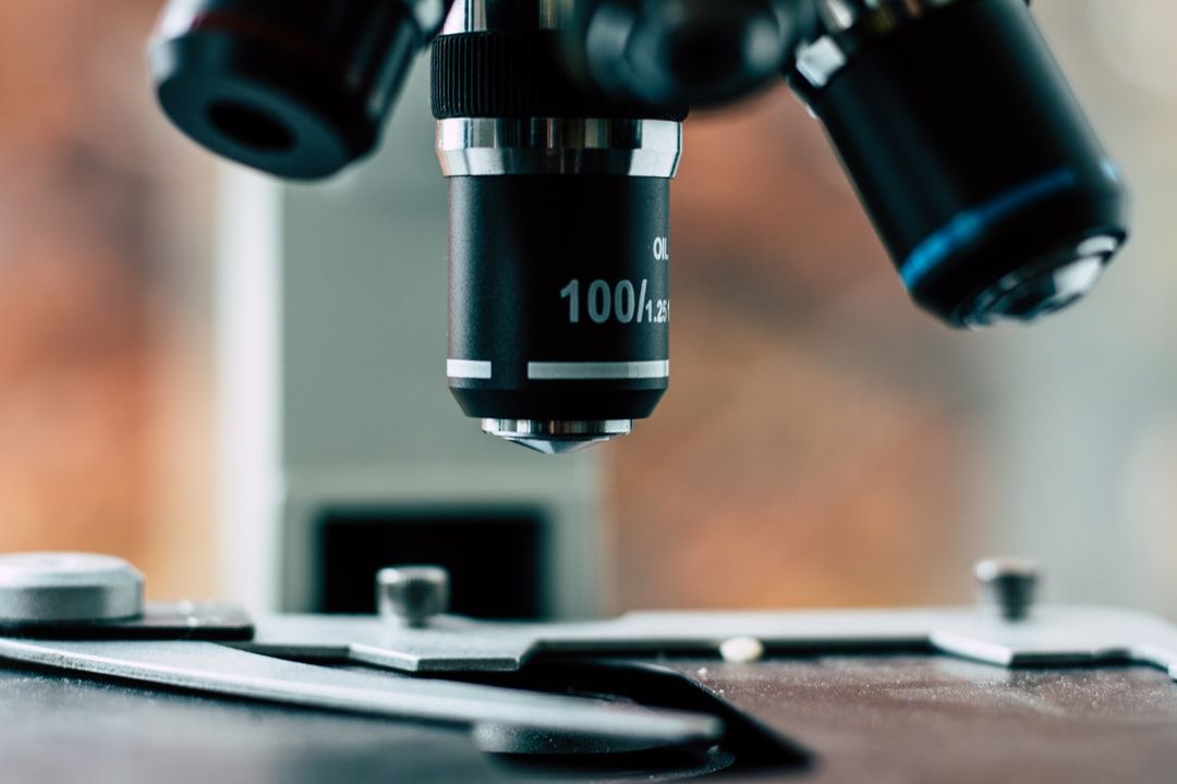 Über 90% Sensitivität Abbildung eines Mikroskops